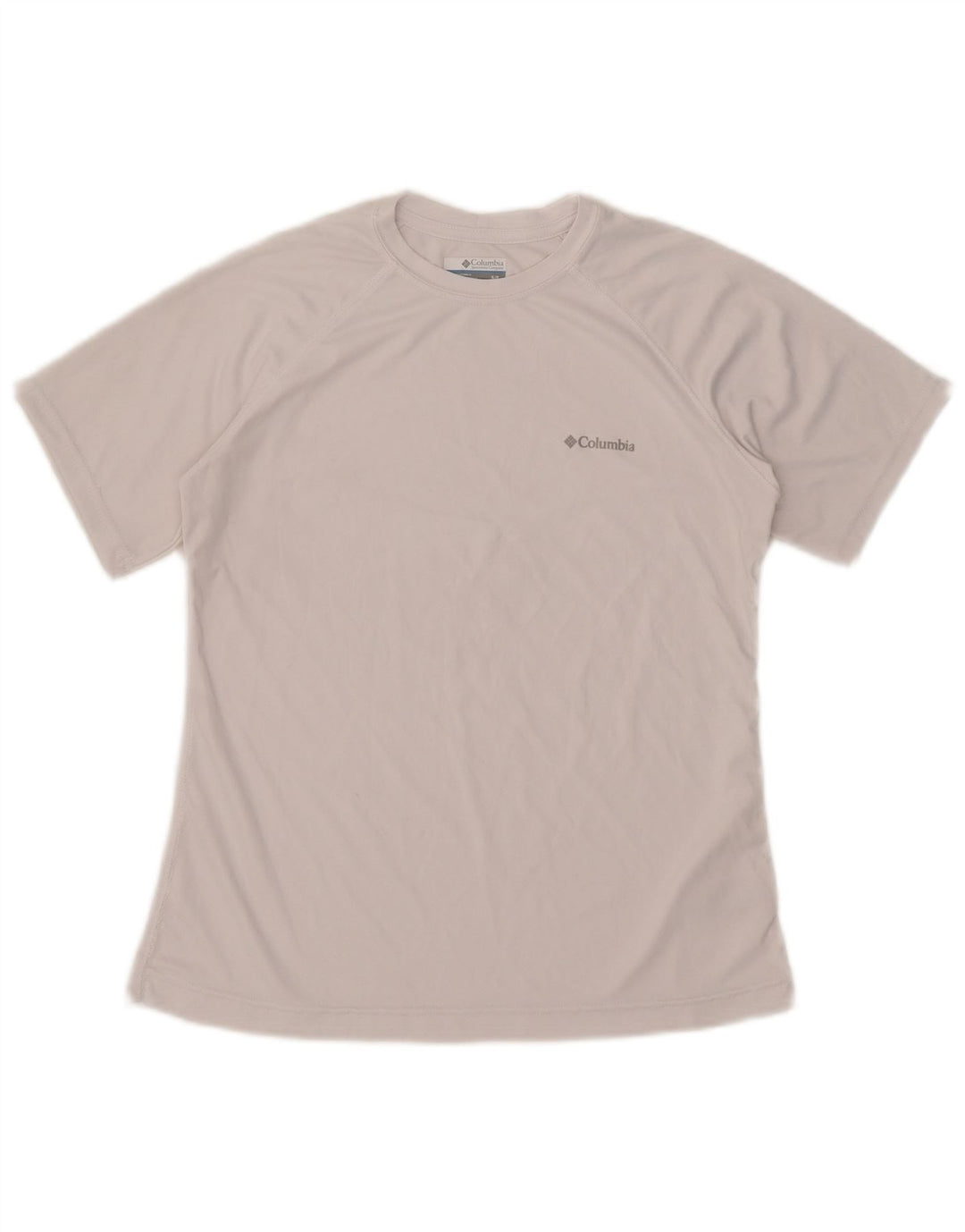 Tricou pentru bărbați Columbia Top mic poliester alb