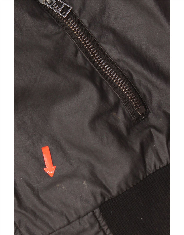 Jachetă vintage pentru bărbați, UK 40, mare, negru, bumbac