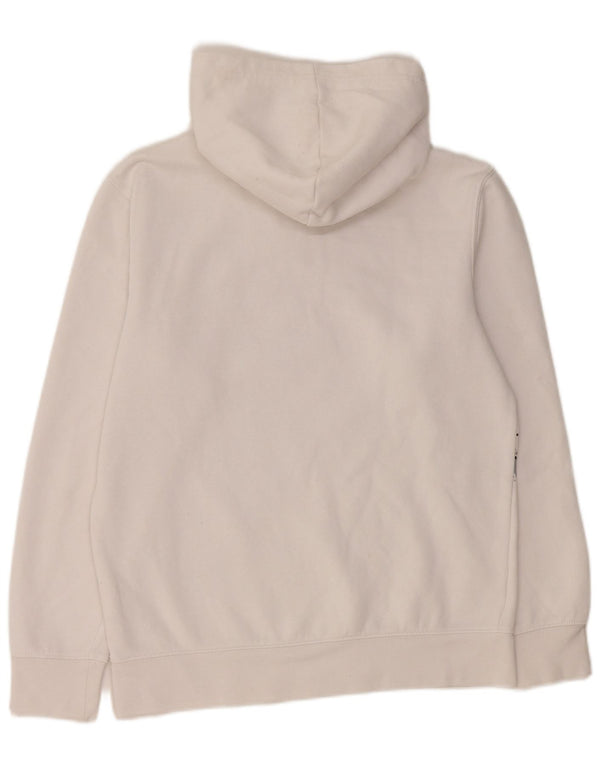 JORDAN Pulover cu glugă grafic pentru băieți 13-14 ani XL bumbac alb