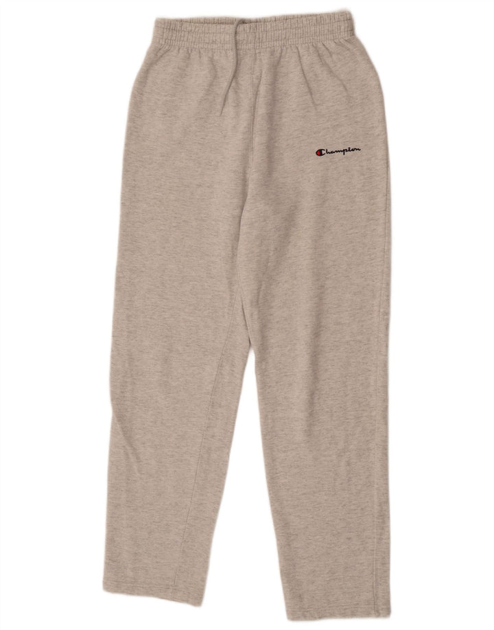 Pantaloni de trening pentru bărbați Champion, din bumbac cu pete gri medii