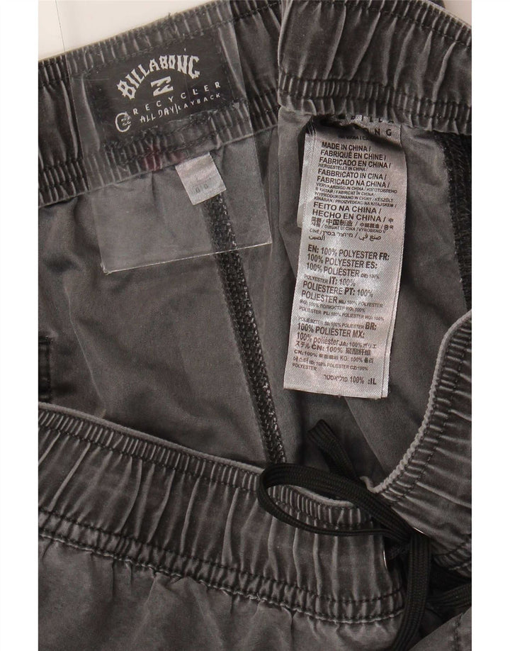 Pantaloni scurți Billabong pentru bărbați mari W34 poliester gri