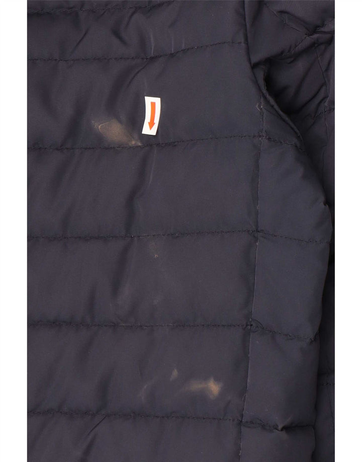 Jachetă căptușită cu glugă Tommy Hilfiger pentru bărbați UK 36 Poliester bleumarin mic