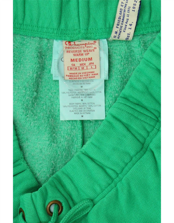 Pantaloni scurți sport Champion pentru bărbați, bumbac verde mediu