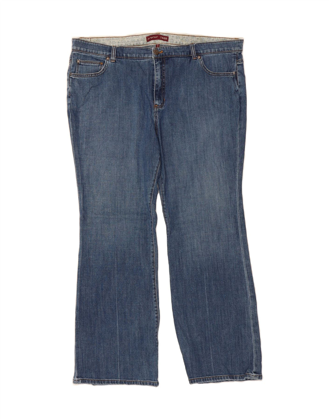 IZOD Womens Bootcut Jeans US 20 3XL W40 L30 Blue Cotton Vintage Izod and Second-Hand Izod from Messina Hembry 