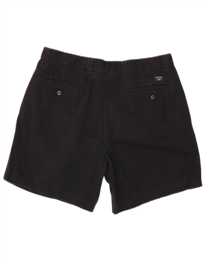 Pantaloni scurți chino pentru bărbați DOCKERS W36, mari, negru, bumbac