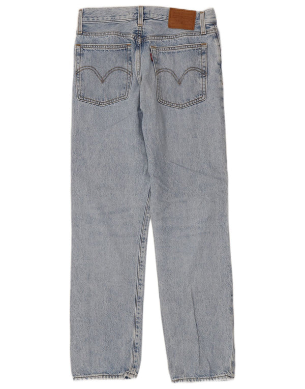 Blugi Levi's Wedgie Straight pentru femei W26 L28 Bumbac albastru
