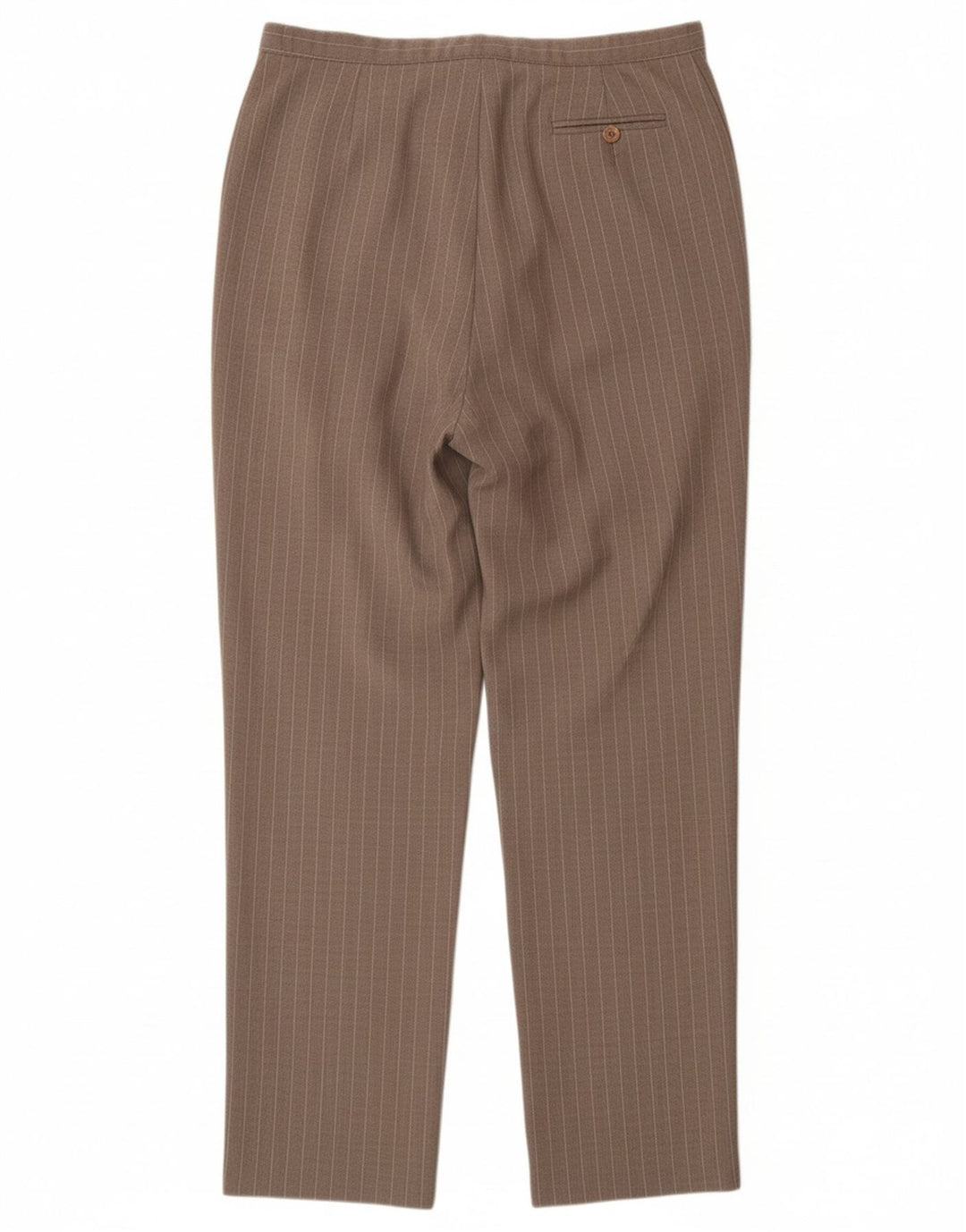 LAURA ASHLEY Pantaloni de costum pentru femei cu talie înaltă UK 16 Large W32 L31 Gri