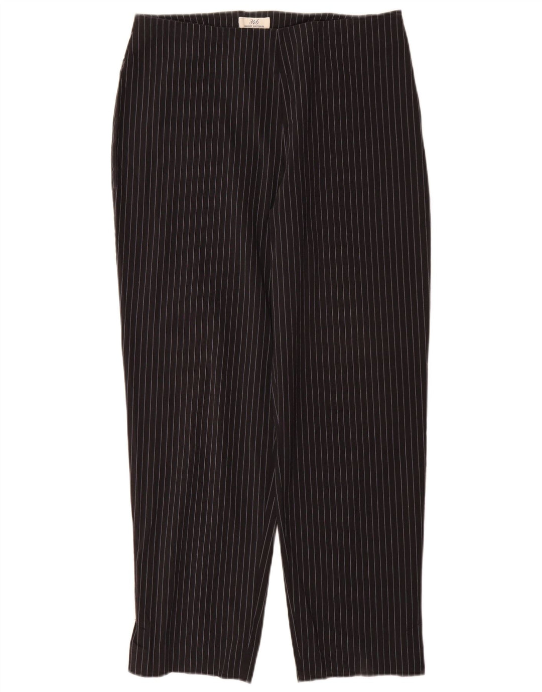 BROOKS BROTHERS Pantaloni casual 346 pentru femei US 12 Large W30 L28 Negru