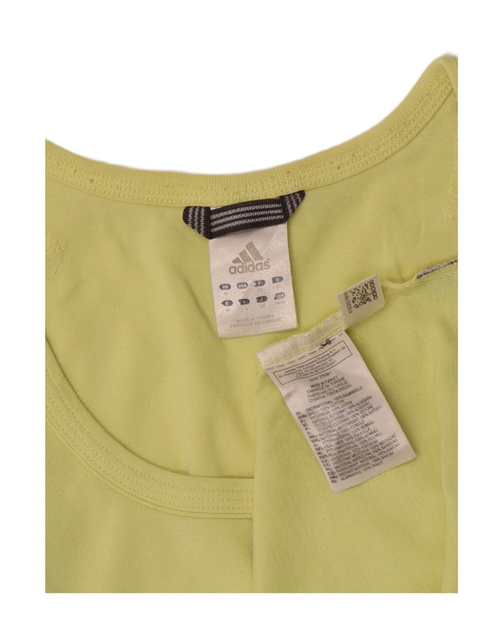 Vestă pentru femei ADIDAS UK 14, bumbac verde mediu