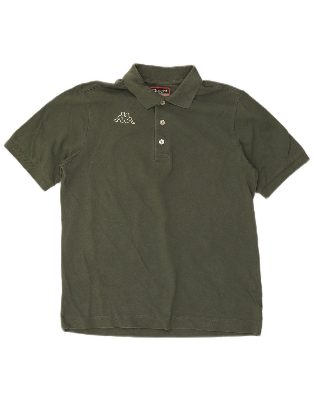 Cămașă polo pentru bărbați Kappa Bumbac verde mic