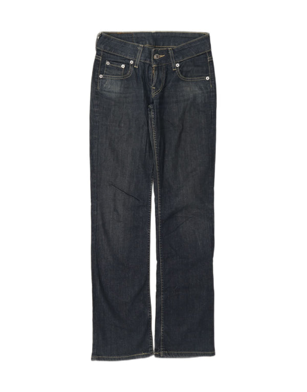 Blugi drepti pentru femei Levi's W26 L32 Bumbac bleumarin