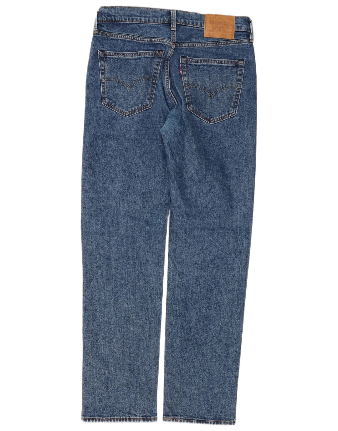 Blugi drepti pentru bărbați Levi's 514 W31 L32 Bumbac albastru