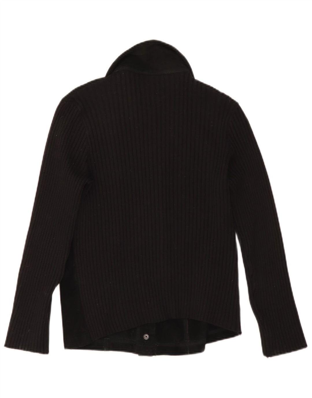 Geaca de piele intoarsa pentru fete vintage 11-12 ani neagra