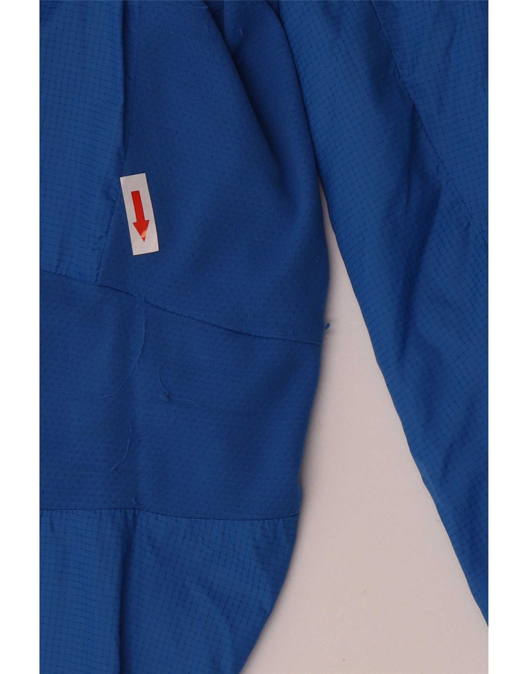 Jachetă de ploaie cu glugă Puma pentru bărbați UK 42 XL Blue Check Nylon