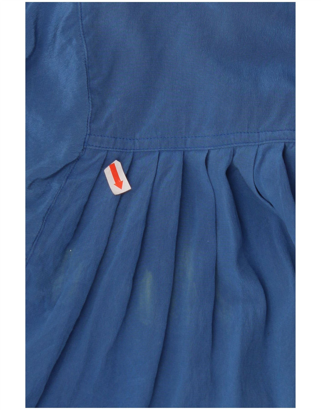 MAX MARA Rochie cămașă supradimensionată pentru femei cu mâneci scurte UK 12 Medium Blue