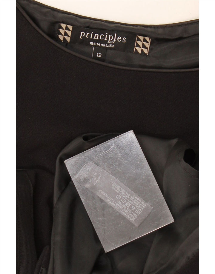 Principles by Ben de Lisi Rochie fără mâneci pentru femei UK 12 Medium Black