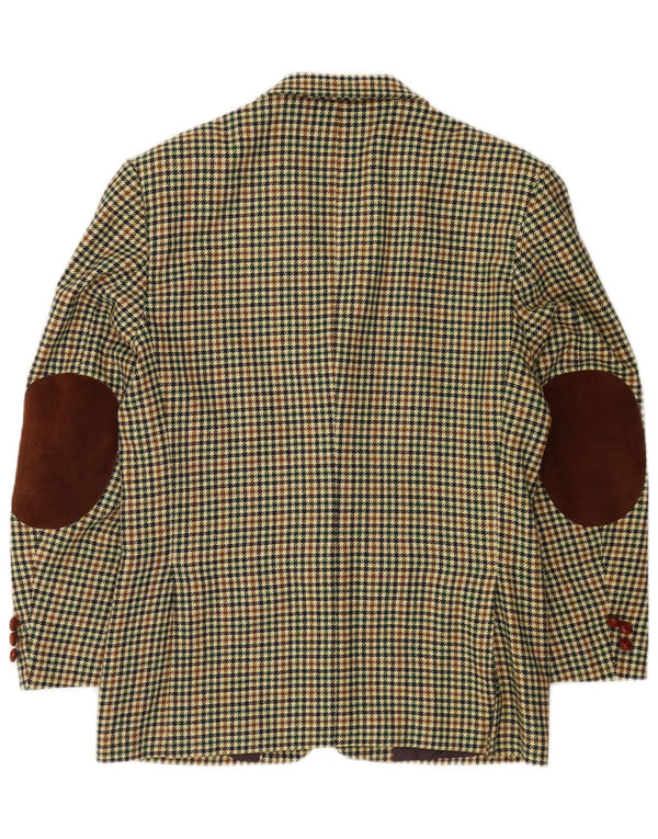 Jachetă Blazer pentru bărbați Wampum cu 3 nasturi UK 38 Medium Multicolor Houndstooth