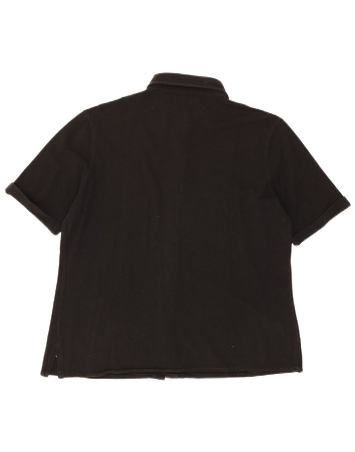 Cămașă cu mânecă scurtă pentru femei Belfe IT 48 XL bumbac negru