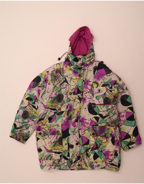 Jachetă căptușită cu glugă pentru femei Gil Bret UK 16 Poliamidă multicoloră mare