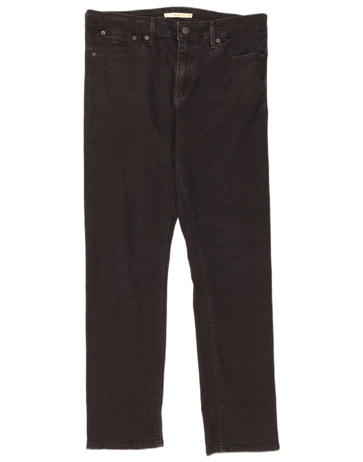 Blugi Levi's 712 Slim pentru femei W30 L30 bumbac negru