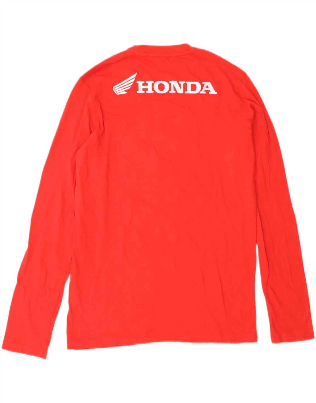 Gas Boys Top grafic cu maneca lunga 11-12 ani bumbac rosu