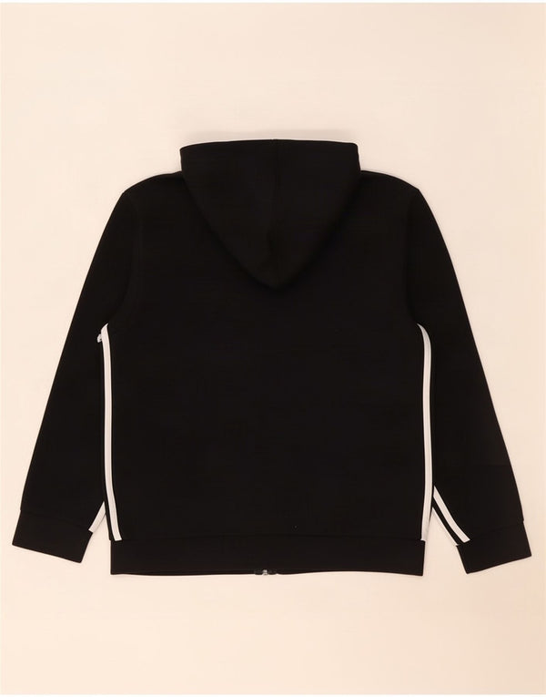 Pulover Adidas pentru bărbați, cu fermoar, bumbac mediu negru