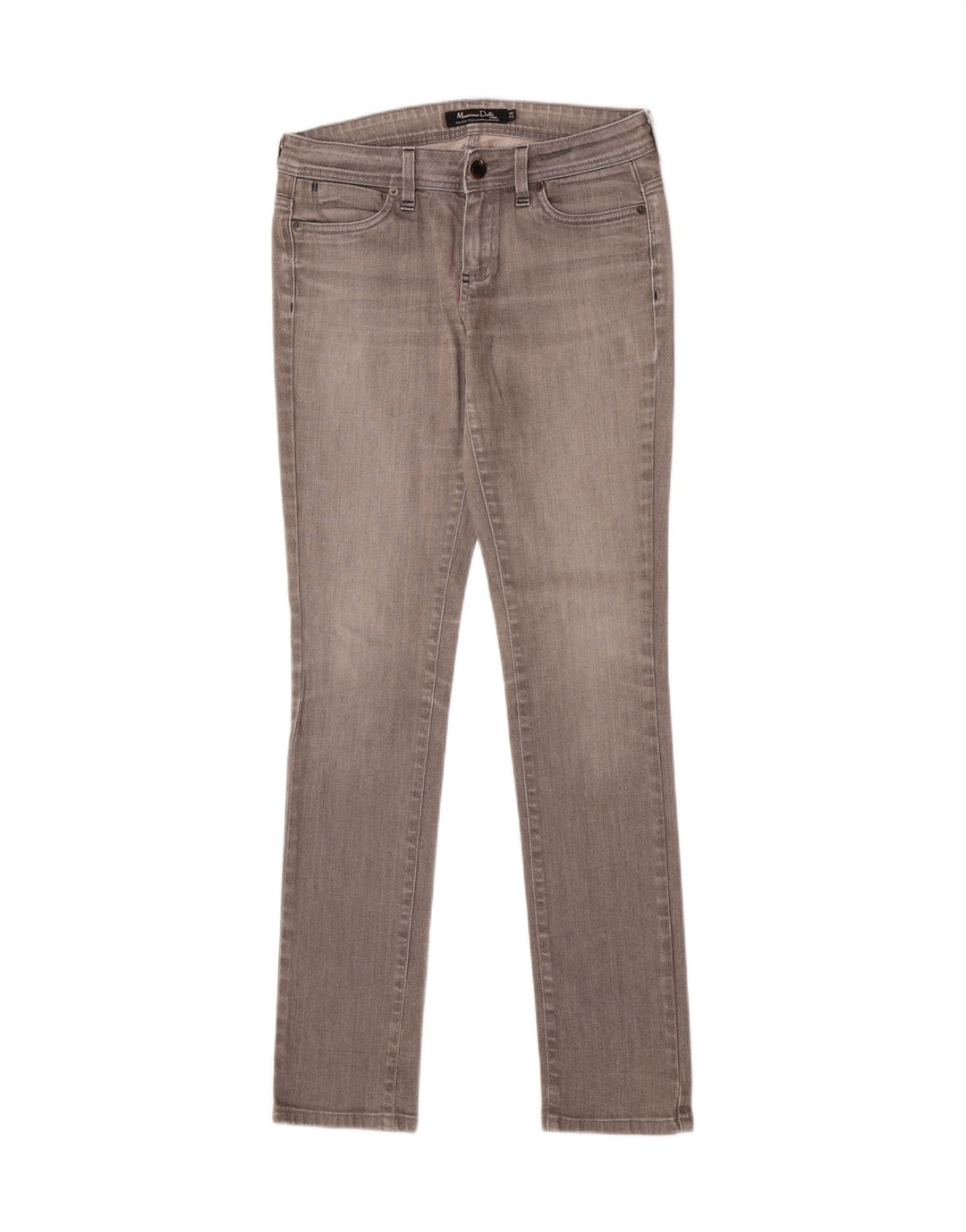 Blugi skinny pentru femei Massimo Dutti W28 L33 bumbac gri