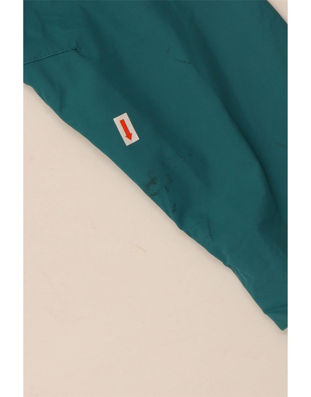 Jack Wolfskin Jachetă de ploaie cu glugă pentru femei UK 18 XL Turcoaz Poliamidă