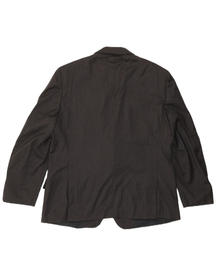 CANTARELLI Jachetă pentru bărbați Loro Piana cu 2 nasturi IT 58 4XL gri