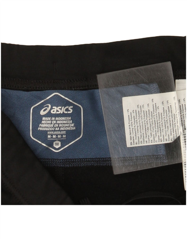 Pantaloni de trening Asics pentru femei UK 12 Poliester mediu negru