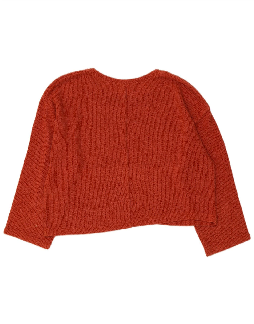 Pulover de damă Trafaluc Crop, cu gât de barcă, mare, maro, UK 16