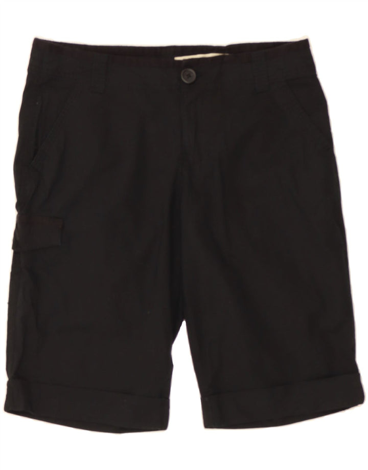 DKNY Womens Cargo Shorts US 6 Medium W32 Black Cotton Vintage Dkny and Second-Hand Dkny from Messina Hembry 