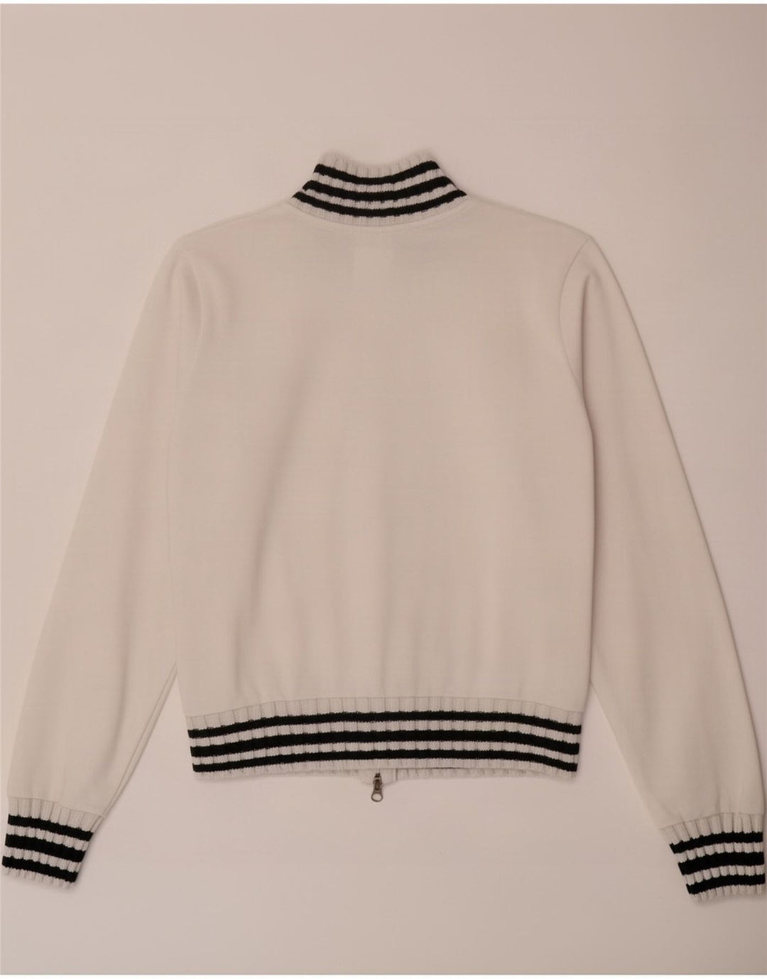 Jachetă de trening Puma pentru femei UK 14 Medium White Striped