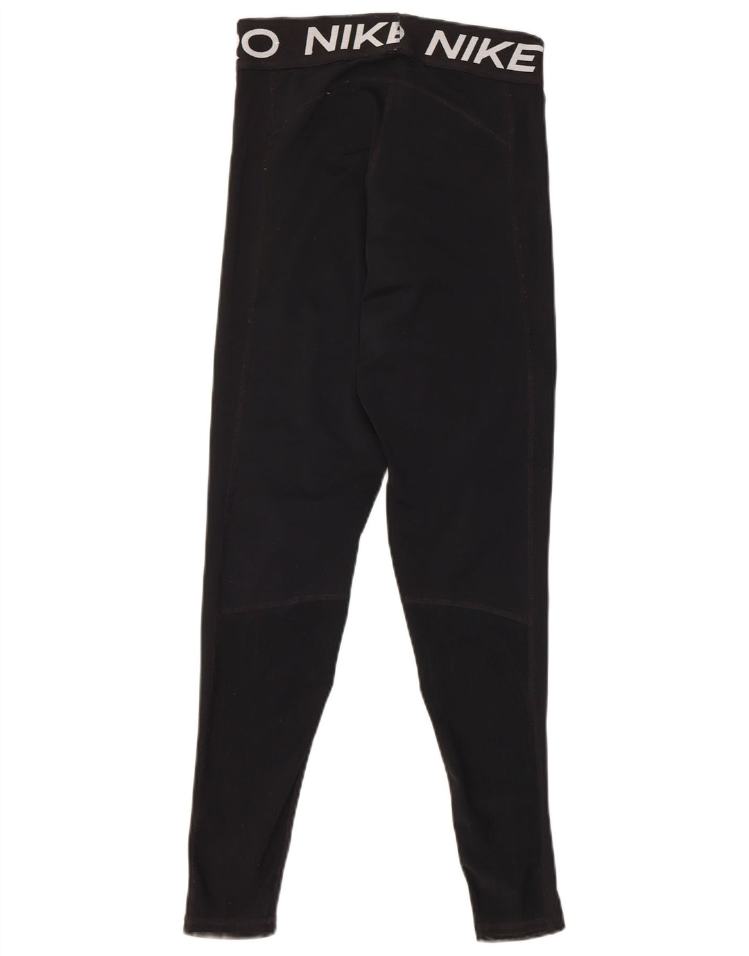 Leggings grafic Nike pentru femei, poliester negru mic