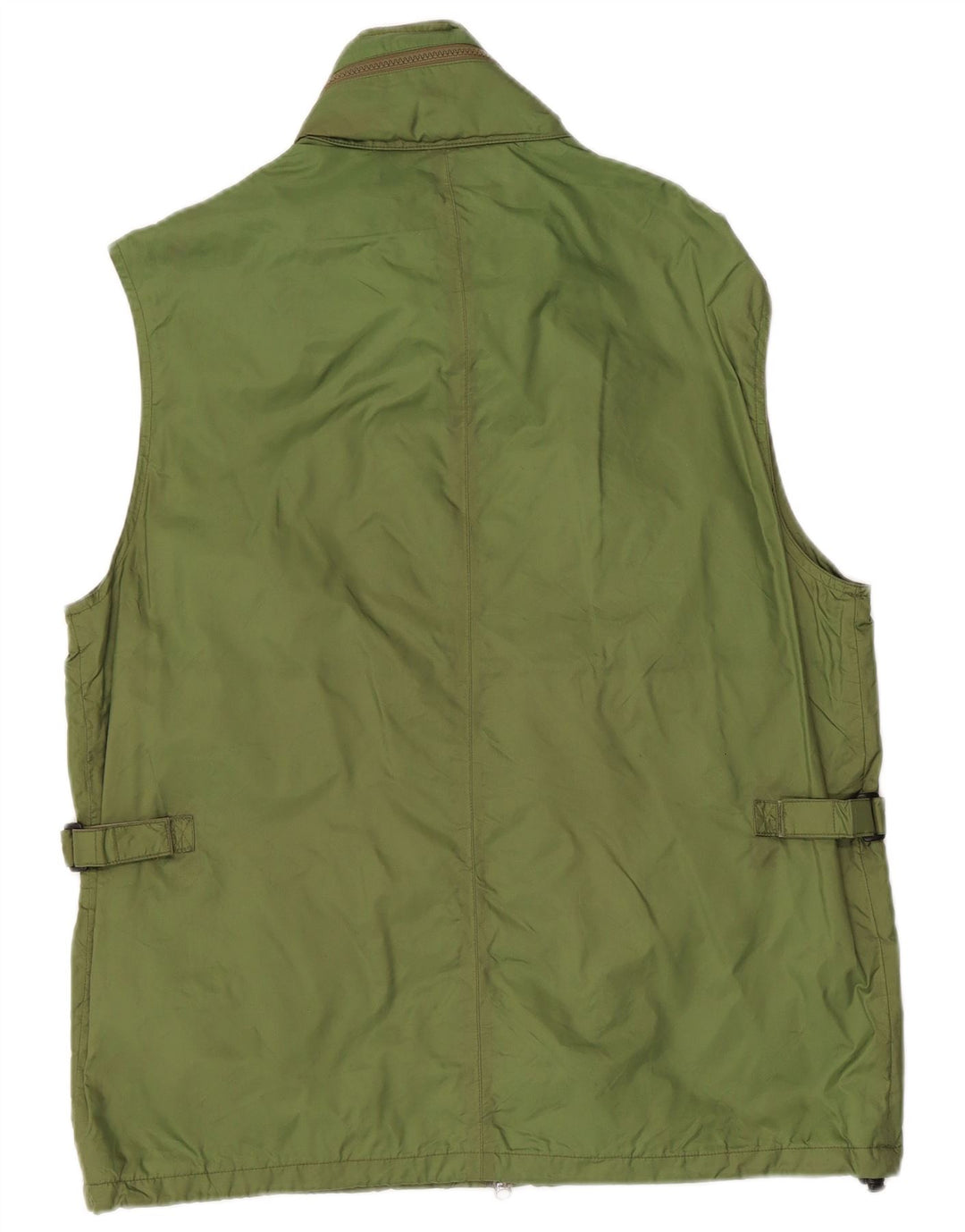Gilet cu glugă pentru bărbați ALBERTO ASPESI UK 42 XL Nylon verde
