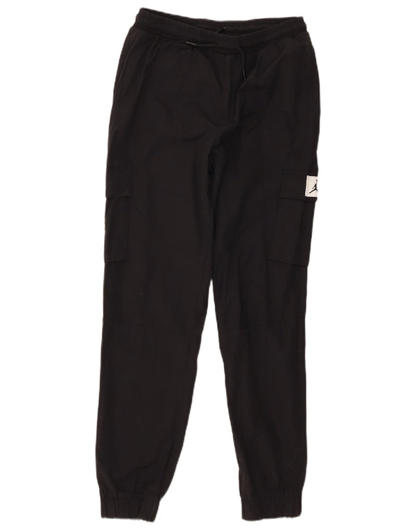 Jordan Boys Cargo Trening Pantaloni Joggeri 12-13 Ani Mari Negru
