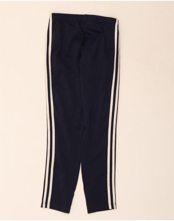 Pantaloni de trening ADIDAS pentru baieti 9-10 ani poliester bleumarin