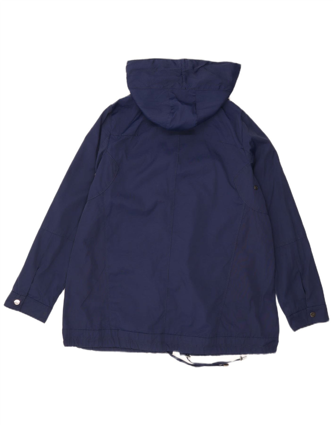 Jachetă parka cu glugă pentru femei Zara UK 14 Medium Navy Blue Marine