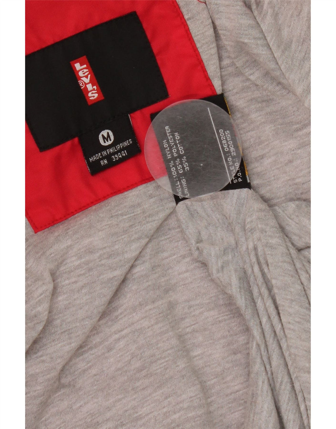Jachetă bomber pentru bărbați Levi's UK 38 Medium Red Nylon