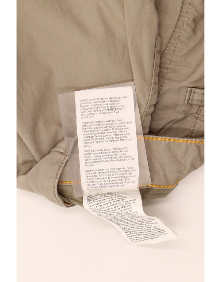 Pantaloni scurți cargo pentru bărbați Camel Active W33 bumbac mediu bej