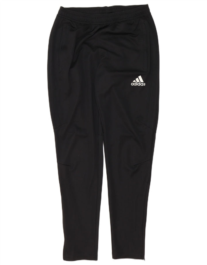 Pantaloni de trening Adidas Climacool pentru bărbați, poliester mediu negru