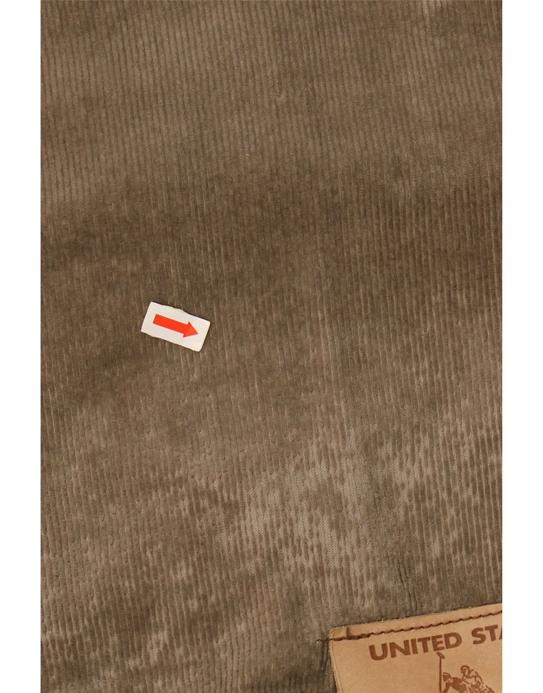 U.S. POLO ASSN. Jachetă din velur pentru bărbați UK 42 XL Bej