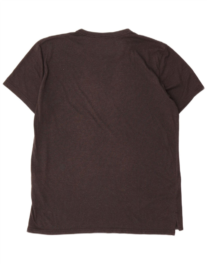 Tricou grafic Nike Dri Fit pentru bărbați Top mare din poliester gri