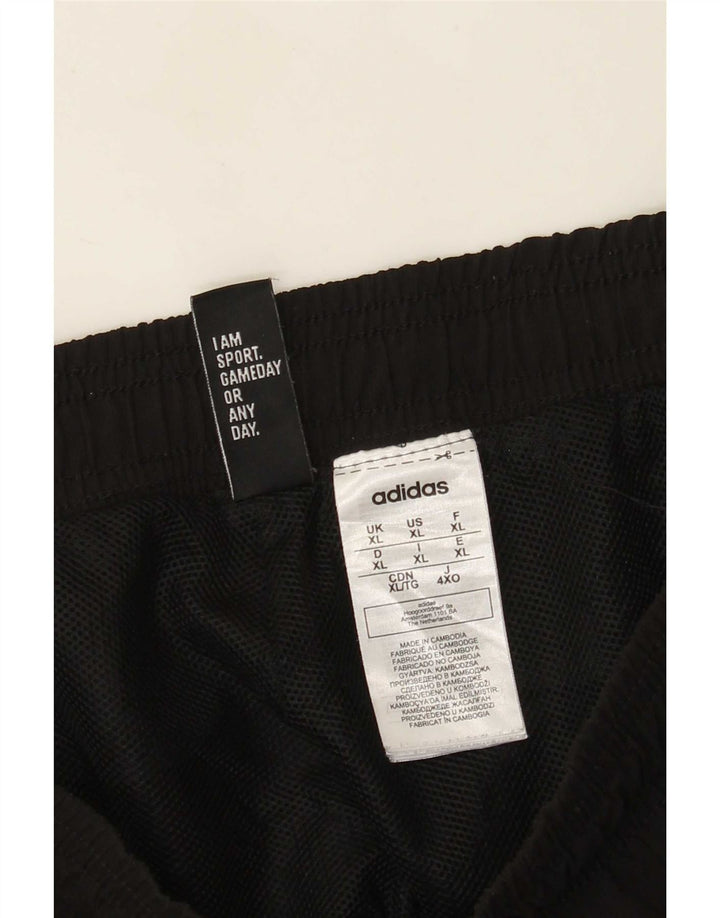 Pantaloni de trening pentru bărbați Adidas Pantaloni de jogging XL Poliester negru
