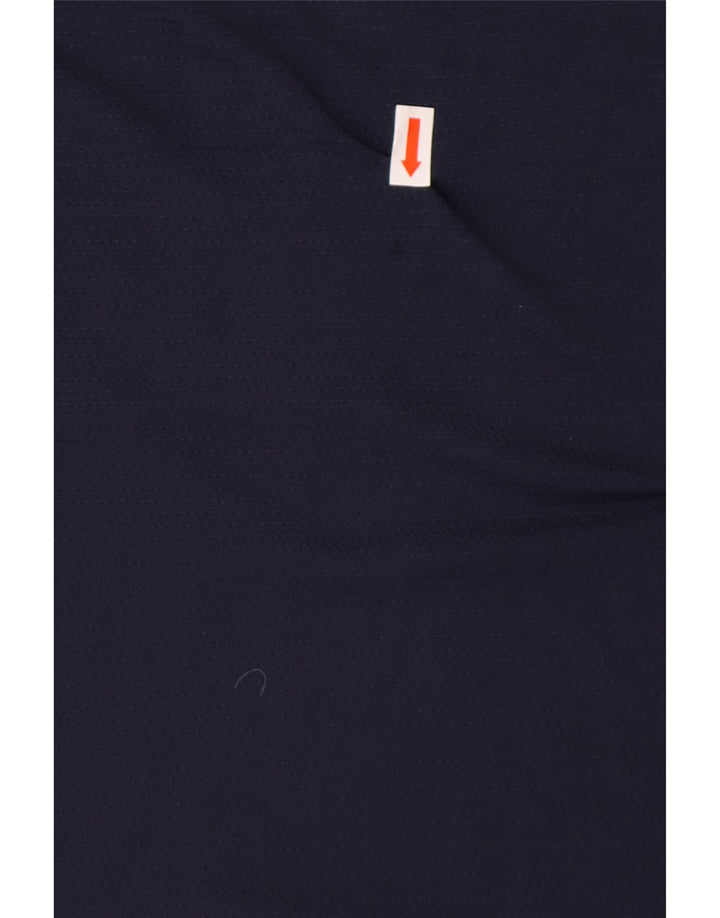 Tricou grafic pentru bărbați SUPERDRY Top mic din poliester bleumarin