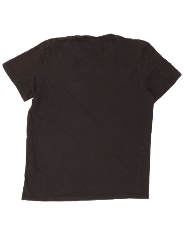 Tricou grafic Jack & Jones pentru bărbați Top XL bumbac negru