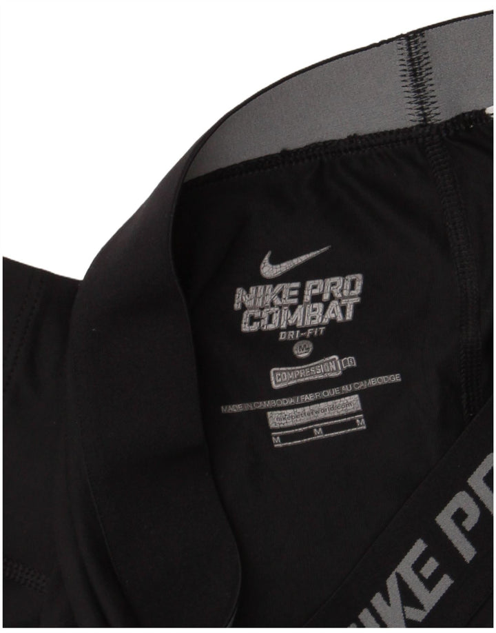 Leggings Nike Dri Fit Graphic Capri pentru femei UK 12 Medium Black