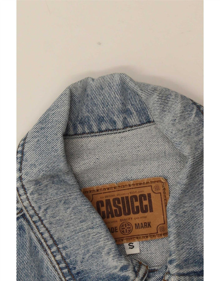 Jachetă de blugi pentru bărbați Casucci UK 36 Small Blue