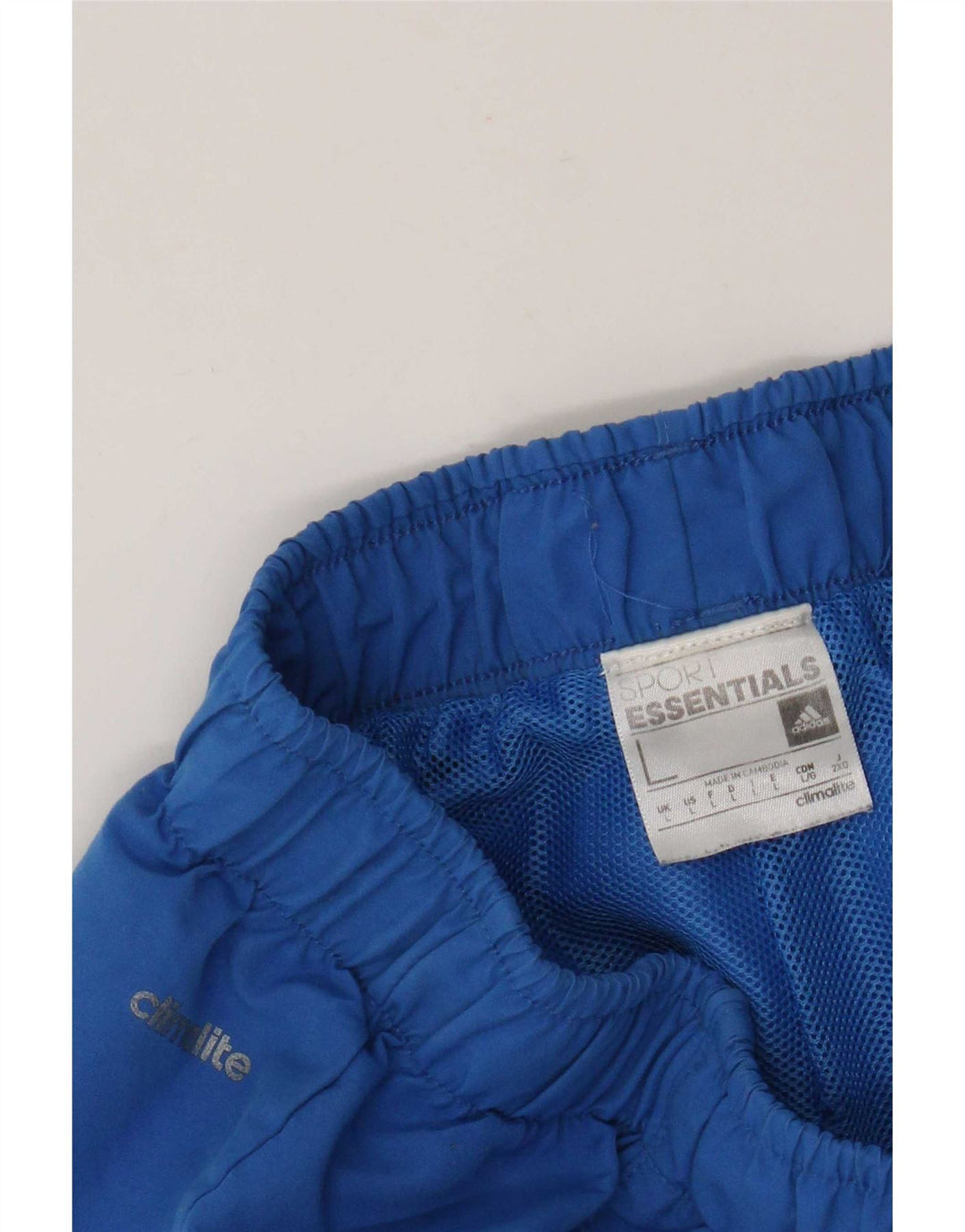 Pantaloni scurți sport pentru bărbați Adidas Climalite, mari, albastru