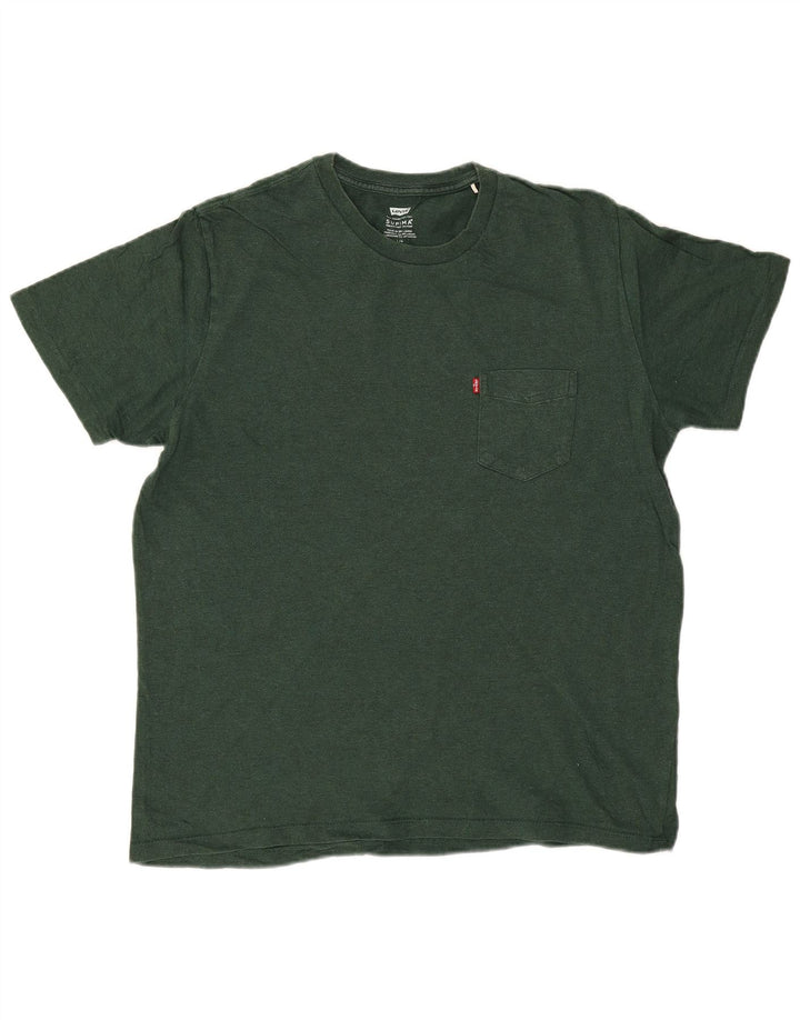 Tricou pentru bărbați Levi's Top mare verde